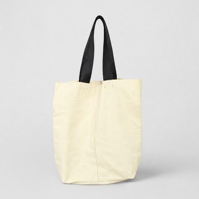 ECCO Upcycled North South Leather Bag Shopper Logo Handles