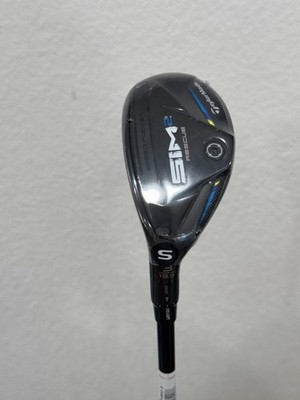 NEW TaylorMade SIM2 Rescue 3H 19.5*, Graphite Blue Tensei AV Series Shaft Stiff
