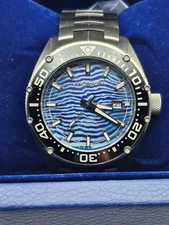 Aragon A694DAS Virtuoso Miyota 9015 Ti Damascus  Dial Titanium bracelet 44mm