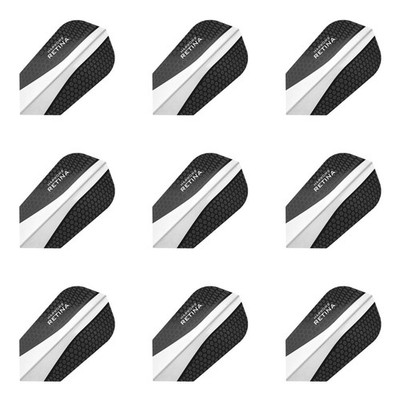 Harrows Retina Dart Flights | Slim | 100 Micron | 10 Sets | Vorratspack