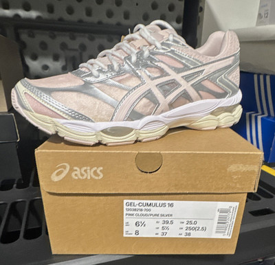 ASICS GEL-Cumulus 16 Pink Cloud/Pure Silver Women s Athletic Sneaker 1203B218