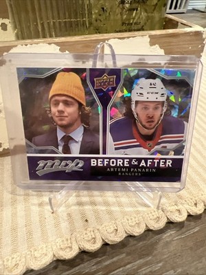 2021-22 Upper Deck MVP Before & After Insert Artemi Panarin BA-8 Rangers