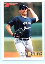 1993 Bowman Andy Pettitte 103 New York Yankees