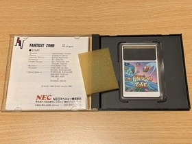 FANTASY ZONE PC-Engine Hu Grafx PCE NEC Import Japan Video Game book form JP
