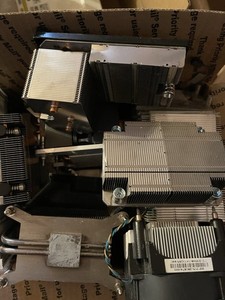 Copper And Aluminum Heat Sink Lot Sold As Scrap. Full Box Most Have Copper