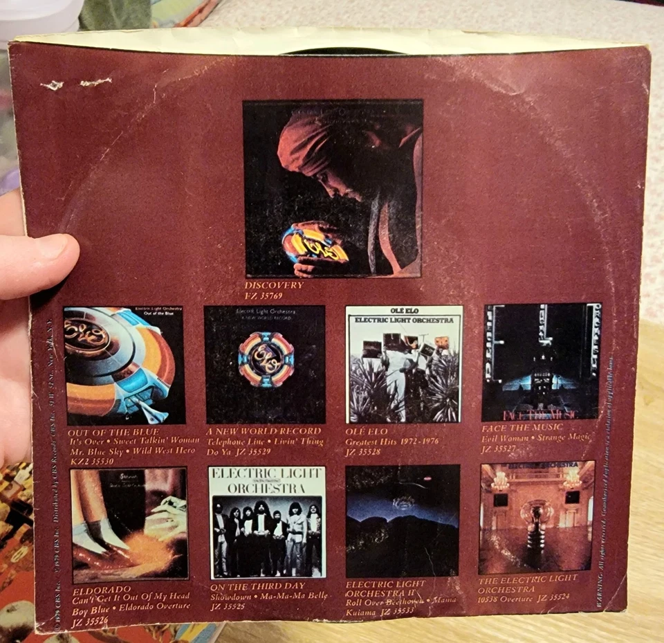 ELECTRIC LIGHT ORCHESTRA Shine A Little Love/Jungle 45 RPM 1979 Jet 45 - Image 4 of 4