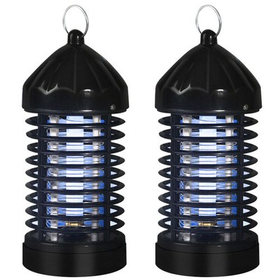 2Pack Electric Mosquito Fly Bug Insect Zapper Killer Trap Pest Control Lamp 110V