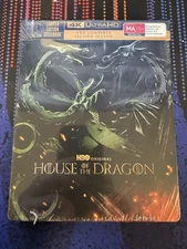 House of the Dragon Season 2 4K UHD STEELBOOK NEW & SEALED*** HBO Region B HBO