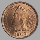 BU 1900 Indian Head Cent Mostly Red! Very Pretty *KSTT*