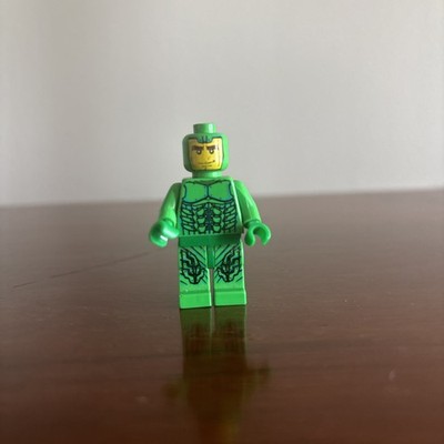 Lego Green Goblin Minifigure - Spider-man - Spd006/Spd005a - No Face Mask