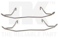 Nk ZubehöRsatz, Scheibenbremsbelag 7948159 FüR Alfa Romeo CitroËN Fiat Lancia