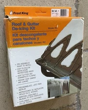 Frost King RC60  60' 300 Watts Pre-Assembled Automatic Electric Roof Cable Kit