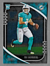 TUA TAGOVAILOA 2020 PANINI ABSOLUTE ROOKIE RC CARD #194 DOLPHINS. rookie card picture