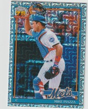 2026 TOPPS SERIES 1 SILVER PACK MIKE PIAZZA C METS 1991 RETRO 75TH ANN MOJO REF