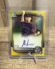 2025 Bowman Draft Chrome 1st JB Middleton True Yellow Refractor AUTO /75 Rockies