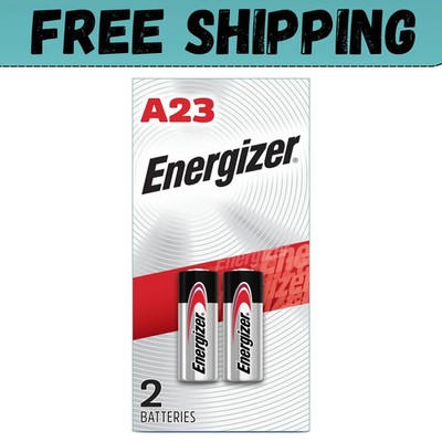 Energizer A23 Batteries, A23 Battery Alkaline, 2 Count