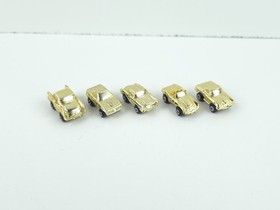 1989 Galoob Micro Machines Gold Mail Away Complete Corvette 5 Piece Set 