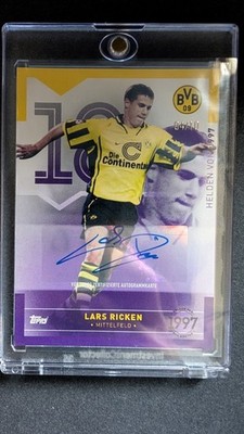 Topps Borussia Dortmund 2022-23 Helden in Schwarzgelb Lars Ricken /10