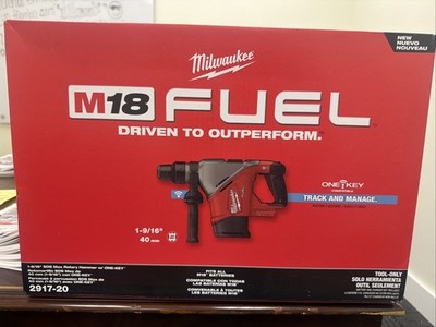 Milwaukee M18 FUEL Cordless Hammer Drill 2917-20 1-9/16'' Bit Size MPN 2917-20