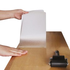 Non Slip Stair Treads 4    x 24   , 15 Pack Pre-Cut Transparent Anti Slip Strip...