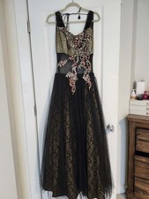Beautiful Black Gold Indian lengha