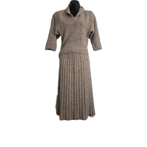 Vintage Lofties by Lawrence Skirt Suit Set 1950's Money Capsule Wool/Chenelle 