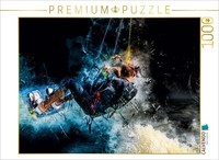 Calvendo Puzzle Kitesurfen 1000 Teile Puzzle Quer | 1000 Teile Lege-GrößE 64X48C