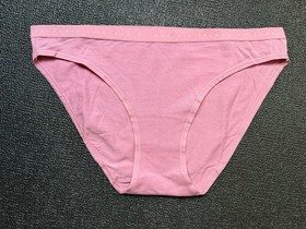 5 Pack Victoria's Secret sz S Stretch Cotton Logo Bikini Panties Bundle Set Lot