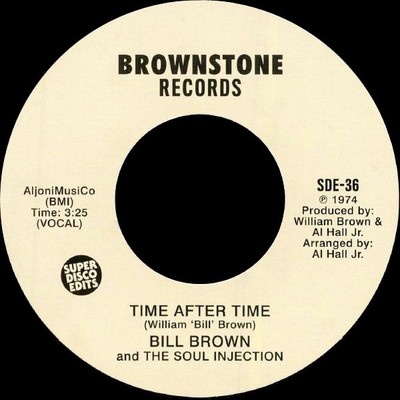 Bill Brown - Time After Time, 7'', (Vinyl)
