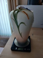 Franz Porcelain - Dragonfly and Corn Vase