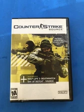 Counter Strike Source (PC, 2005) Half Life 2 Deathmatch : 4 Discs Complete EUC