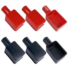 6pcs Battery Terminal Cover Soft Rubber Insulating Battery Terminal Protector 6pcs Battery Terminal Cover Soft Rubber Insulating Battery Terminal Protector