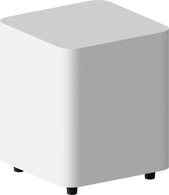 Fosi Audio SW10 Aktiv Subwoofer Weiß 10'' Down-Firing 200W RMS Dual Bass-Ports
