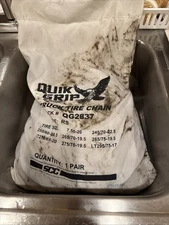 QG2837 Quik Grip 16" to 22.5" Single Truck Bus and RV V-Bar Tire Chains