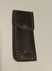 Damascus Steel Pocket Knife With Sheath Crackin Handle See Pictures Knife No Box — photo 4