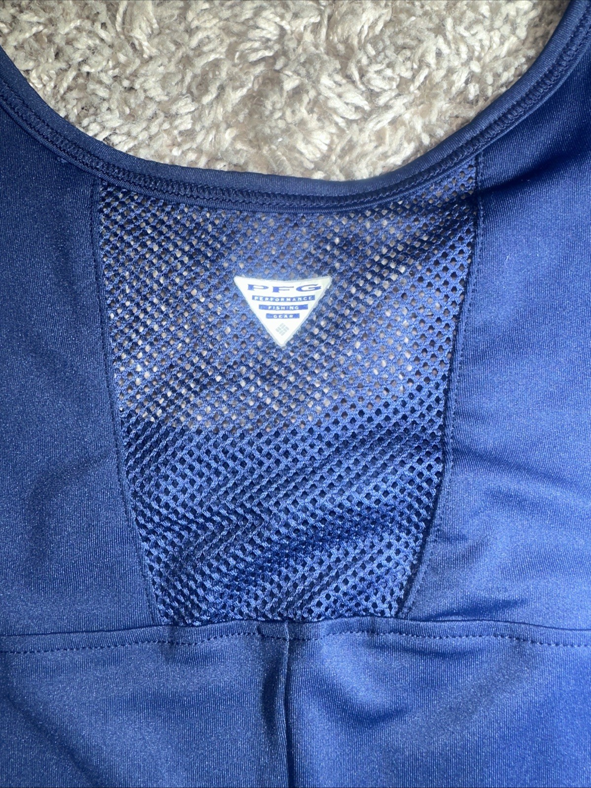 Women's Columbia Midway Bay Navy Blue Omni-Freeze Tank Dress Sz Medium MSRP $55 thumbnail 4