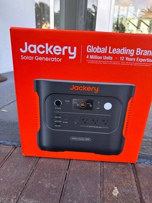 Jackery Explorer 2000 v2 Portable Power Station Solar Generator 2042Wh 2200W NEW