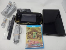 Nintendo Wii U The Legend of Zelda: The Wind Waker HD Deluxe Set Tested Working