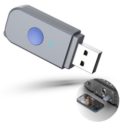 VONVOFF USB Bluetooth Car Kit [Stronger Mics& Noise Cancellation] &[Plug-and-...