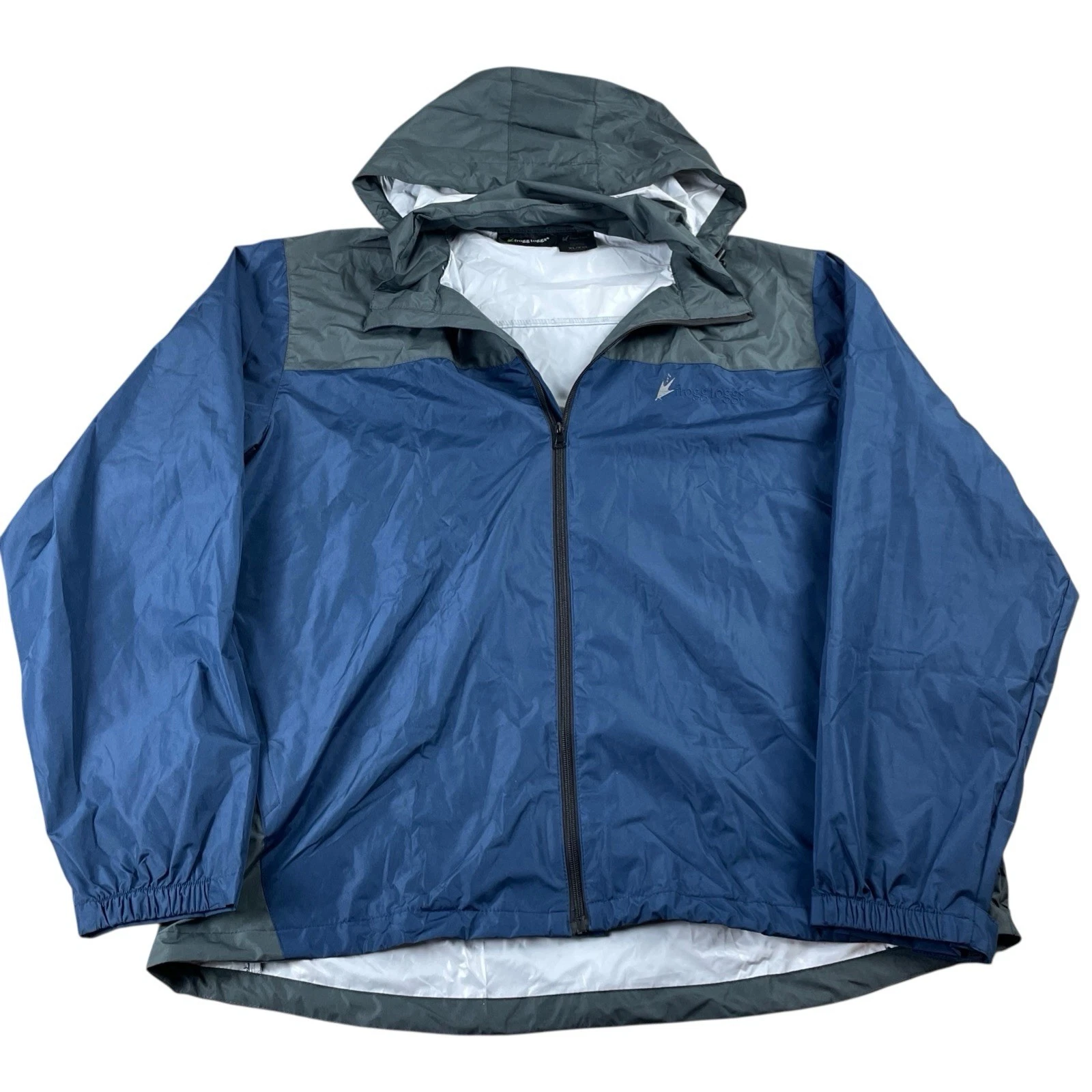 Frogg Toggs River Toads Packable Rain Jacket Men's 2XL Blue Stow Hood
Opens in a new window or tab
