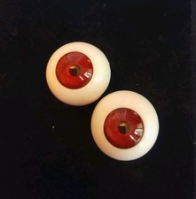 Imsco Acrylic Doll Eyes 18 MM Brown