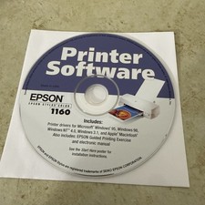 Epson Stylus Color 1160 Printer Software cd, Win Mac