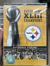 SUPERBOWL XLIII CHAMPS PITTSBURGH STEELERS DVD-BRAND NEW-FREE SHIP IN CANADA