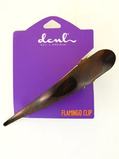 DCNL MEDIUM TORTOISE FLAMINGO HAIR CLIP - 1 PC. (90340)