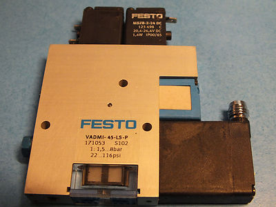 162509 FESTO, Generatore di vuoto, 8 bar, 60°C, ugello de Laval 1,4 mm 162509 FESTO, Generatore di vuoto, 8 bar, 60°C, ugello de Laval 1,4 mm