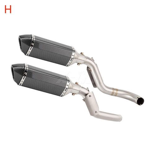 Tubo de escape de enlace medio para motocicleta Honda VTR 1000 F Firestorm VTR1000F - Imagen 8 de 16