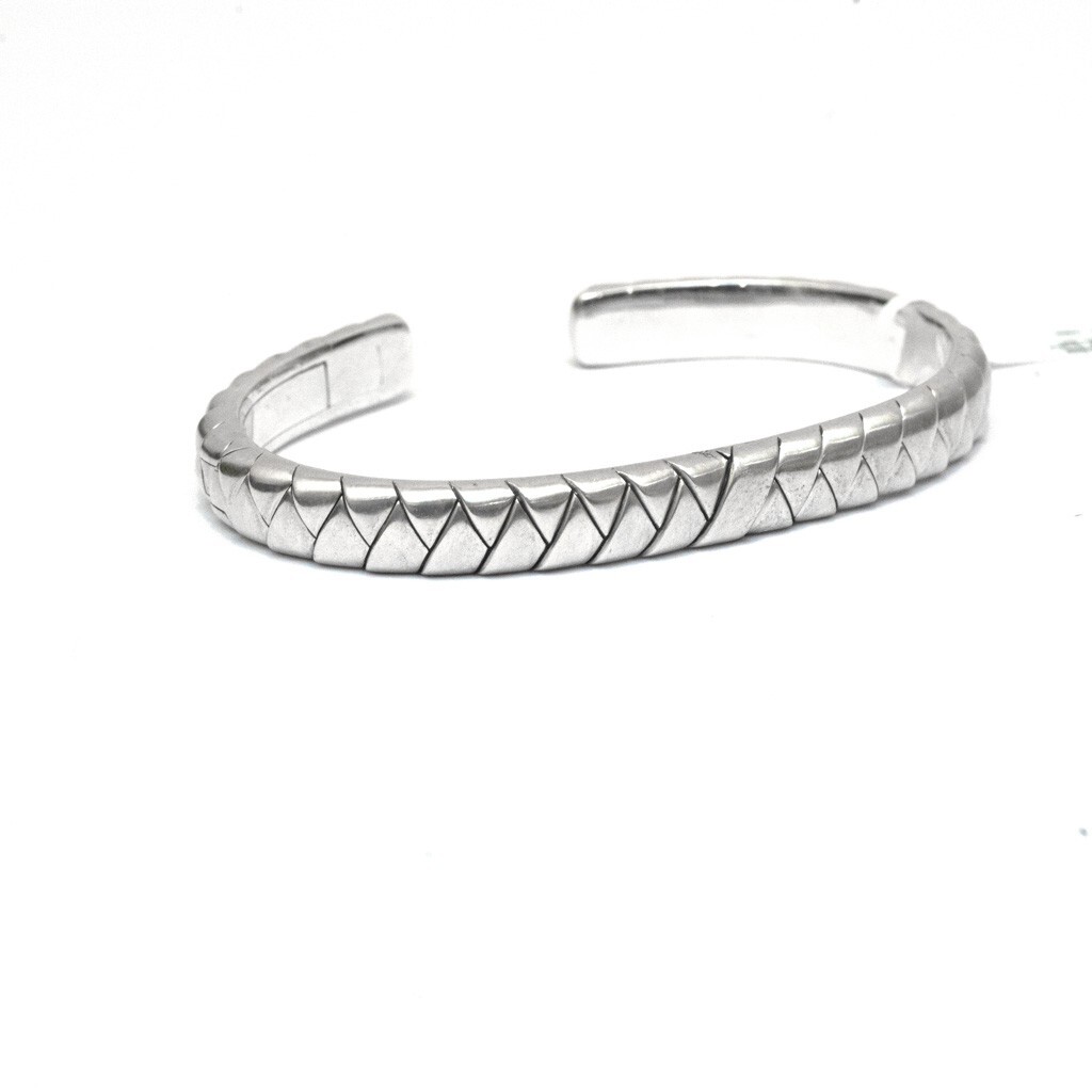 DAVID YURMAN New Men's 8mm Wrap Cuff Bracelet in Sterling Silver