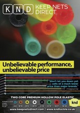 HOLLOW POLE ELASTIC 2 CORE KNDTackle TOP MATCH GRADE 5m,3m,2,5m,2m FREE P&P