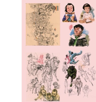 Kim Jung Gi Art Book Original 2013 Sketch Collection ISBN