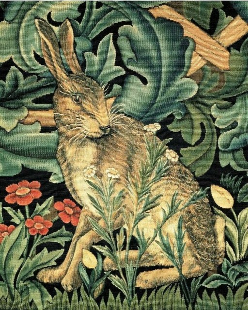 The Forest Rabbit William Morris Painting Artwork Paint By Numbers Kit